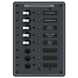 Traditional Metal DC Panel - 8 Positions